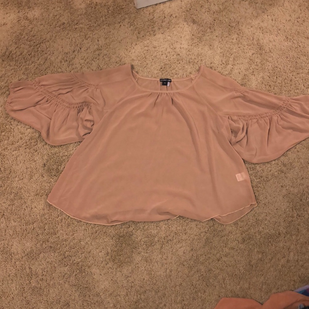 Tan blouse
